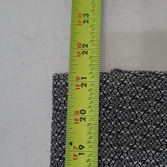 Anne Klein Black & White Patterned Pullon Pants size XXL - Picture 6 of 9